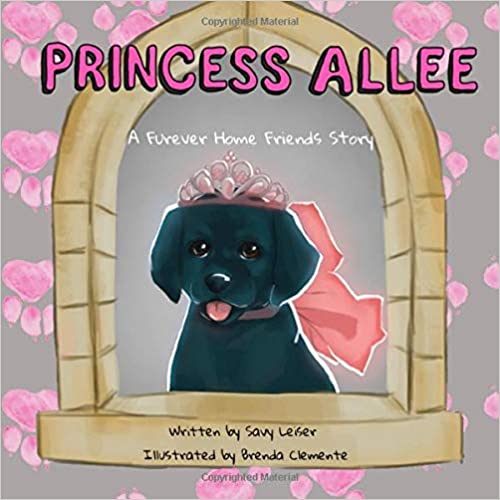 Princess Allee Black Lab Picture Book, Book About Dogs for Kids