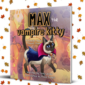 "Max the Vampire Kitty" Signed Paperback